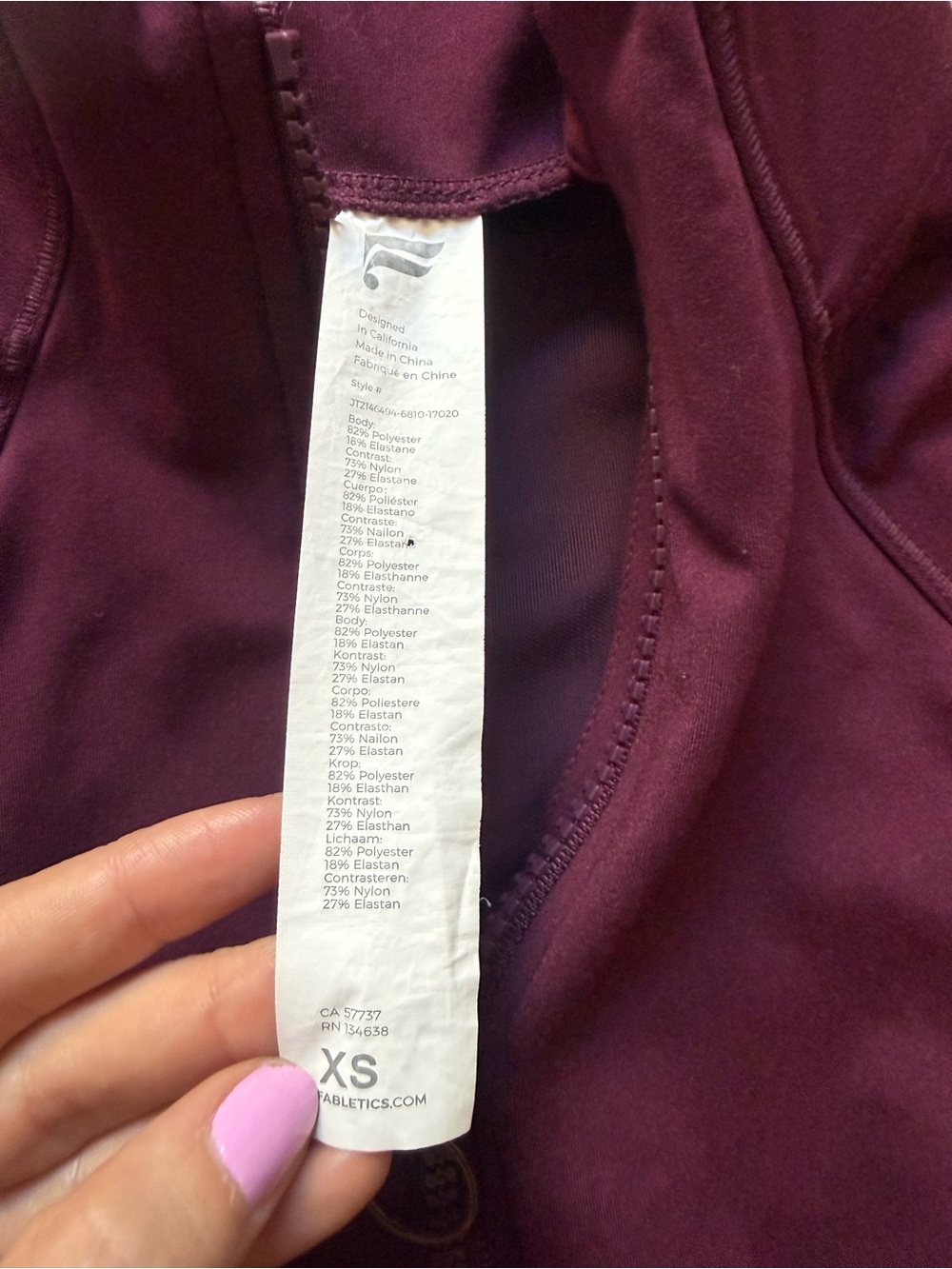 Fabletics trinity performance jacket - Picture 4 of 5
